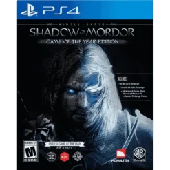MIDDLE-EARTH SHADOW OF MORDOR GAME OF THE YEAR PS4 (SEMI-NOVO)