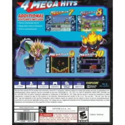 MEGA MAN 2 LEGACY COLLECTION 2 PS4 SEMI NOVO BACK