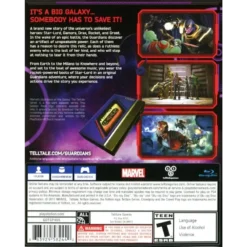 MARVEL GUARDIANS OF THE GALAXY PS4 BACK