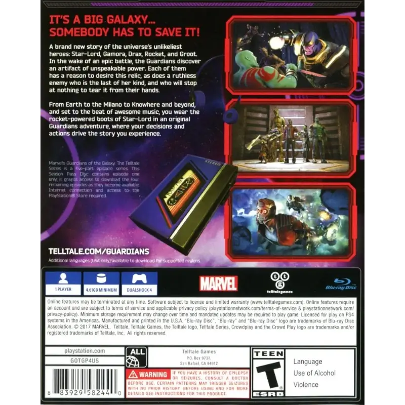 MARVEL GUARDIANS OF THE GALAXY PS4 - Image 4