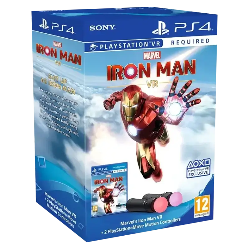 MARVEL IRON MAN VR (C/2 COMANDOS MOVE) PS4