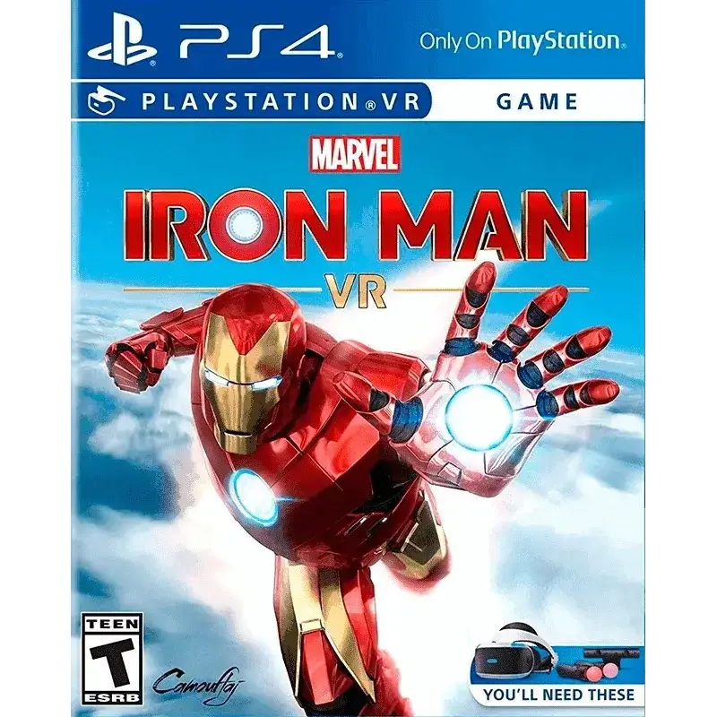 MARVEL IRON MAN VR (C/2 COMANDOS MOVE) PS4 - Image 2