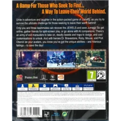 JUMANJI THE VIDEO GAME PS4 SEMI NOVO BACK