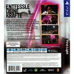 INFAMOUS FIRST LIGHT PS4 SEMI NOVO BACK
