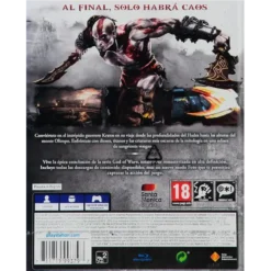 GOD OF WAR III REMASTERIZADO PLAYSTATION HITS PS4 SEMI NOVO BACK