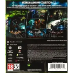 BATMAN ARKHAM COLLECTION XBOX ONE XBOX SERIES X BACK