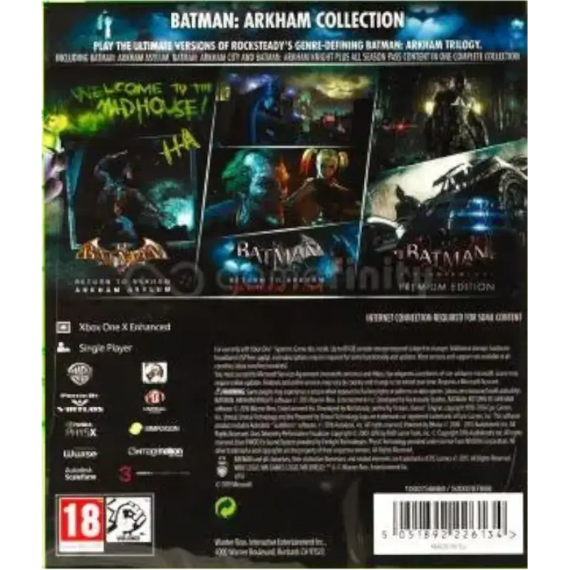 BATMAN ARKHAM COLLECTION XBOX ONE / XBOX SERIES X - Image 5