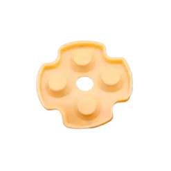 BORRACHA DPAD ESQUERDA COMANDO PS2 (BEGE)