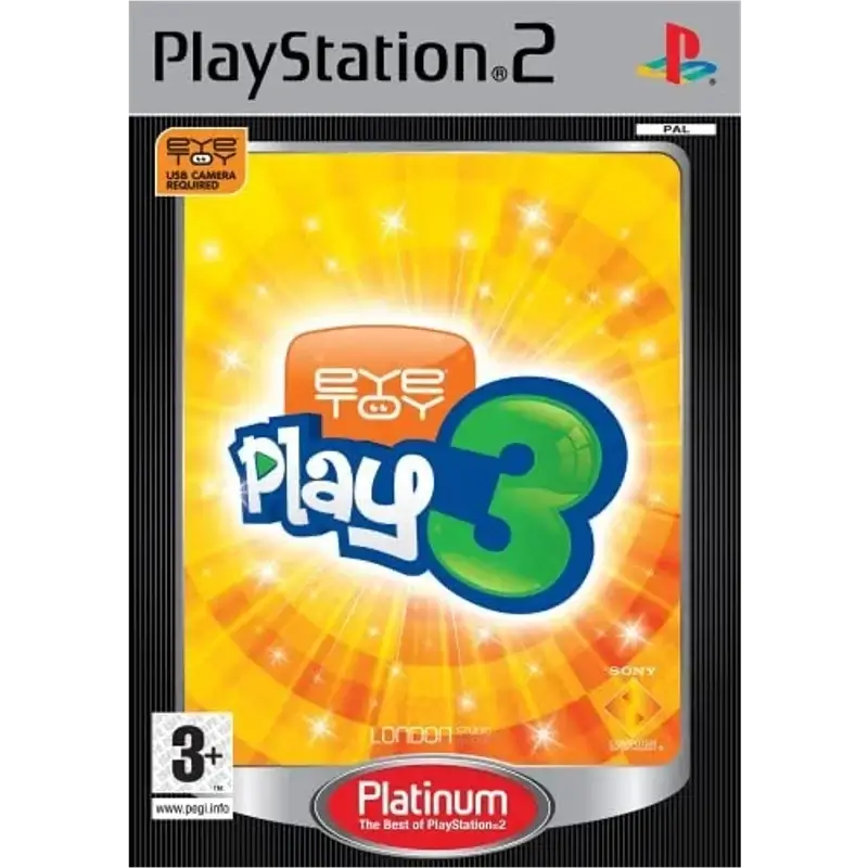 EYETOY PLAY 3 (PLATINUM) PS2