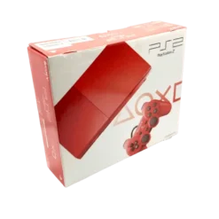CONSOLA PLAYSTATION 2 SLIM (VERMELHA) (COMPLETA)