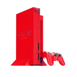 CONSOLA PLAYSTATION 2 FAT (VERMELHA)