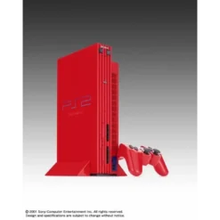 CONSOLA PLAYSTATION 2 FAT VERMELHA 3
