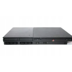 CONSOLA PLAYSTATION 2 SLIM SCPH 90004 CHARCOAL BLACKSEMI NOVO COMPLETO 2