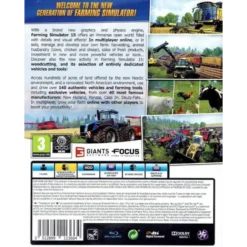 FARMING SIMULATOR 15 PS4 SEMI NOVO BACK
