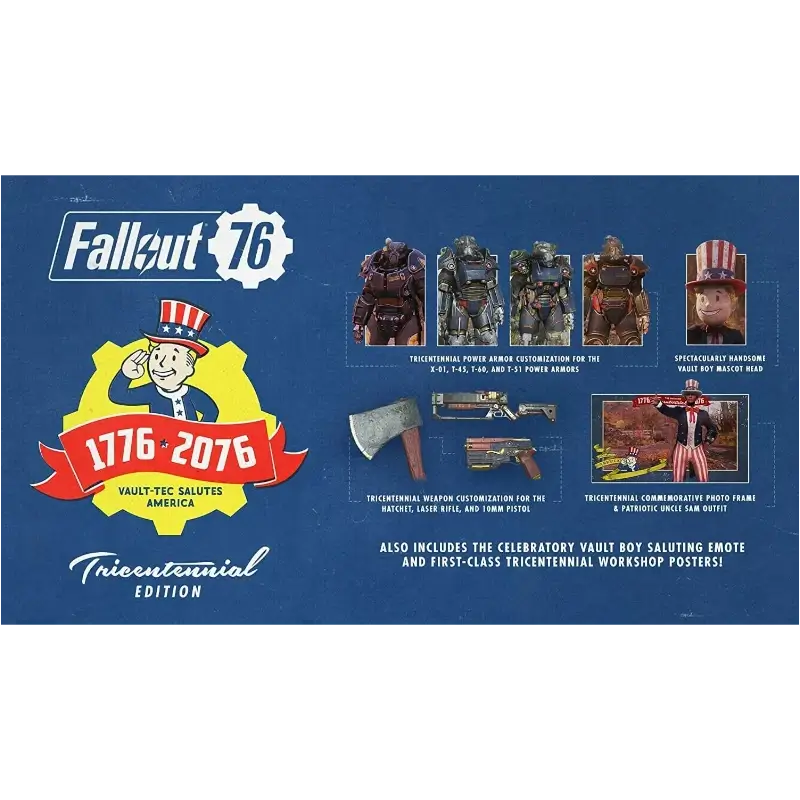 FALLOUT 76 TRICENTENNIAL EDITION PS4 - Image 3