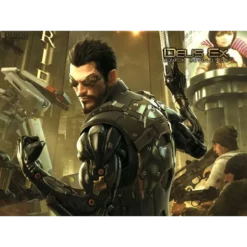 DEUS EX HUMAN REVOLUTION AUGMENTED EDITION PS3 SEMI NOVO GAMEPLAY 3