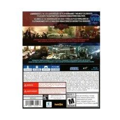 BAYONETTA VANQUISH 10TH ANNIVERSARY PS4 NOVO BACK