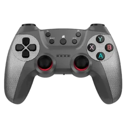 2.4G WIRELESS CONTROLLER GAMEPAD COMPATÍVEL PS3/PC/ANDROID (CINZA)