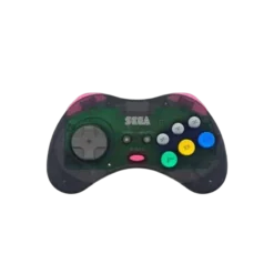 RETRO-BIT COMANDO SEGA SATURN BLUETOOTH PC/MAC/PS3/ANDROID/SWITCH (TRANSPARENTE)