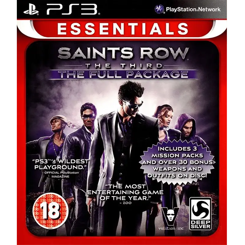 SAINTS ROW: THE THIRD (THE FULL PACKAGE) (ESSENTIALS) PS3