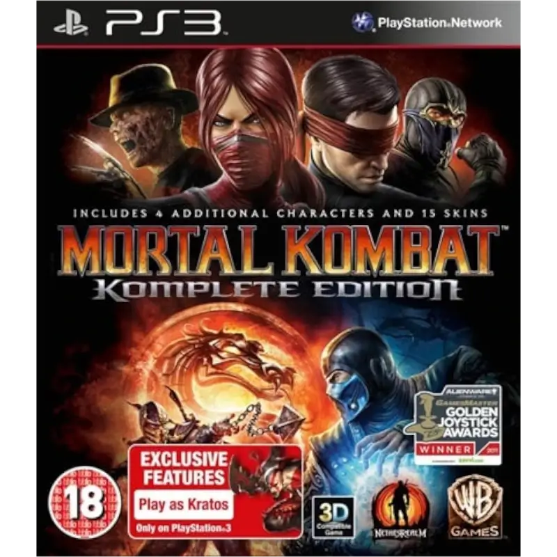 MORTAL KOMBAT 9 KOMPLETE EDITION PS3