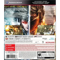 METAL GEAR RISING REVENGEANCE PS3 BC