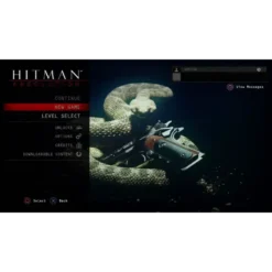 HITMAN ABSOLUTION PS3 MENU