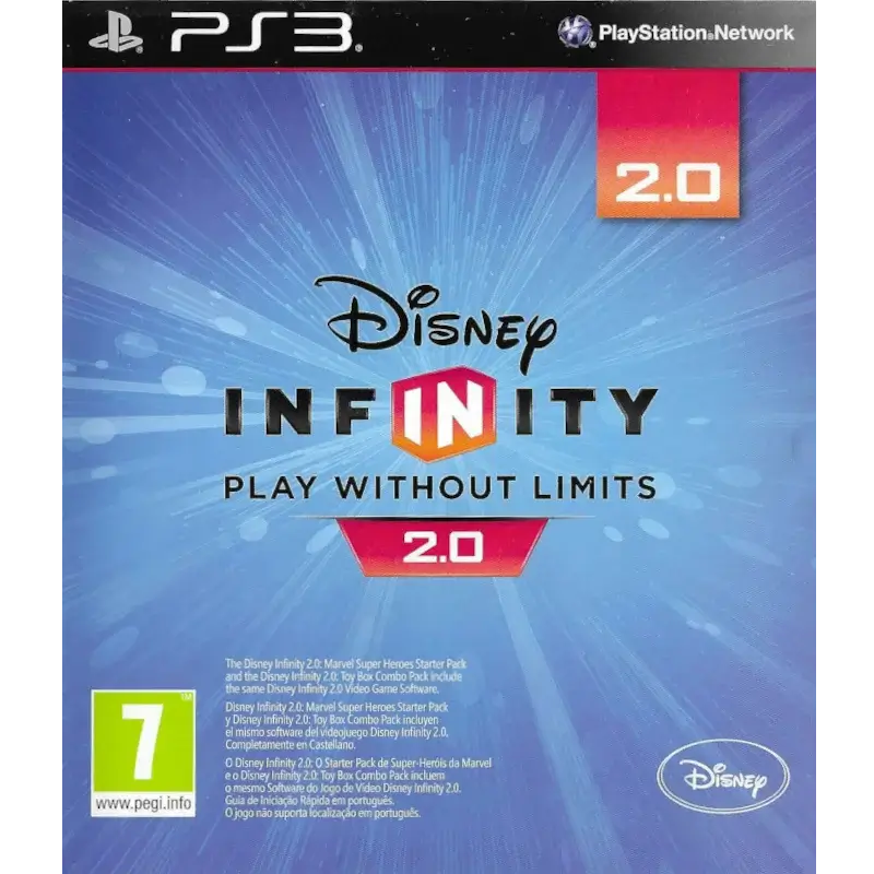 DISNEY INFINITY PLAY WITHOUT LIMITS 2.0 PS3 (SEMI-NOVO)