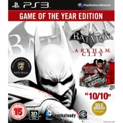 BATMAN ARKHAM CITY (GOTY EDITION) PS3