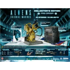 ALIENS COLONIAL MARINES COLLECTORS EDITIONN PS3 CONTENT