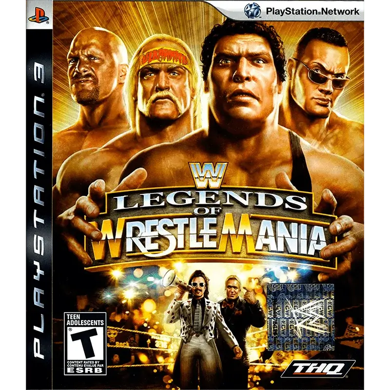 WWE LEGENDS OF WRESTLEMANIA PS3