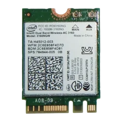 PLACA WIFI INTEL DUAL BAND AC 3160