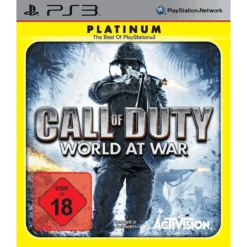 CALL OF DUTY WORLD AT WAR (PLATINUM) PS3