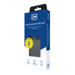 3MK POCKET POWERBANK 5000MAH (GREY)