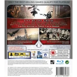 ASSASSINS CREED II GAME OF THE YEAR EDITION PLATINUM PS3 BC