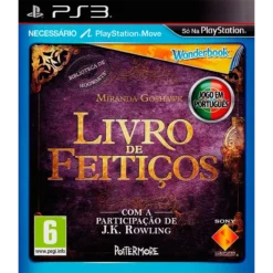 WONDERBOOK LIVRO DE FEITIÇOS PS3 (SÓ JOGO) (SEMI-NOVO)