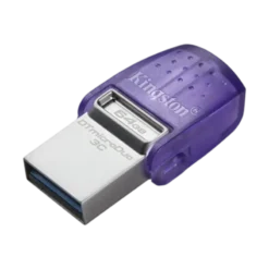 KINGSTON DATATRAVELER MICRODUO 3C 128GB 200MB S USB A USB C 1