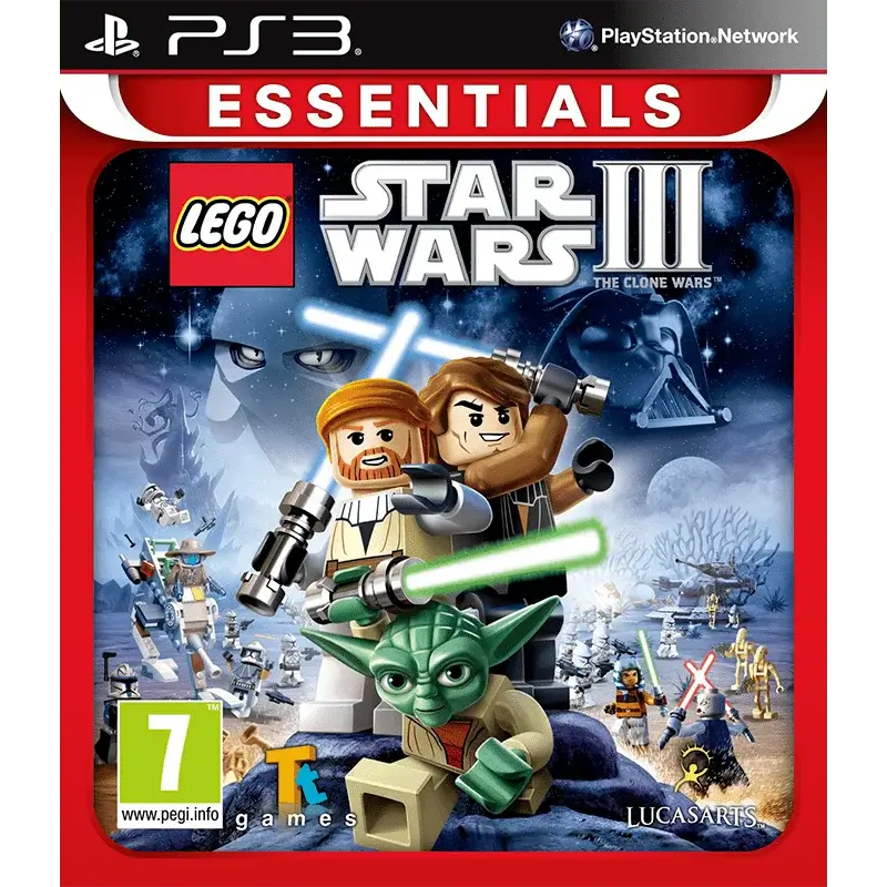 LEGO STAR WARS III THE CLONE WARS (ESSENTIALS) PS3