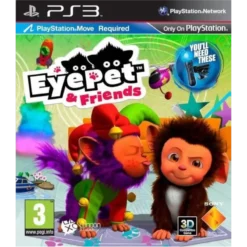 EYEPET & FRIENDS PS3 (SEMI-NOVO)