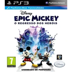 DISNEY EPIC MICKEY O REGRESSO DOS HERÓIS PS3