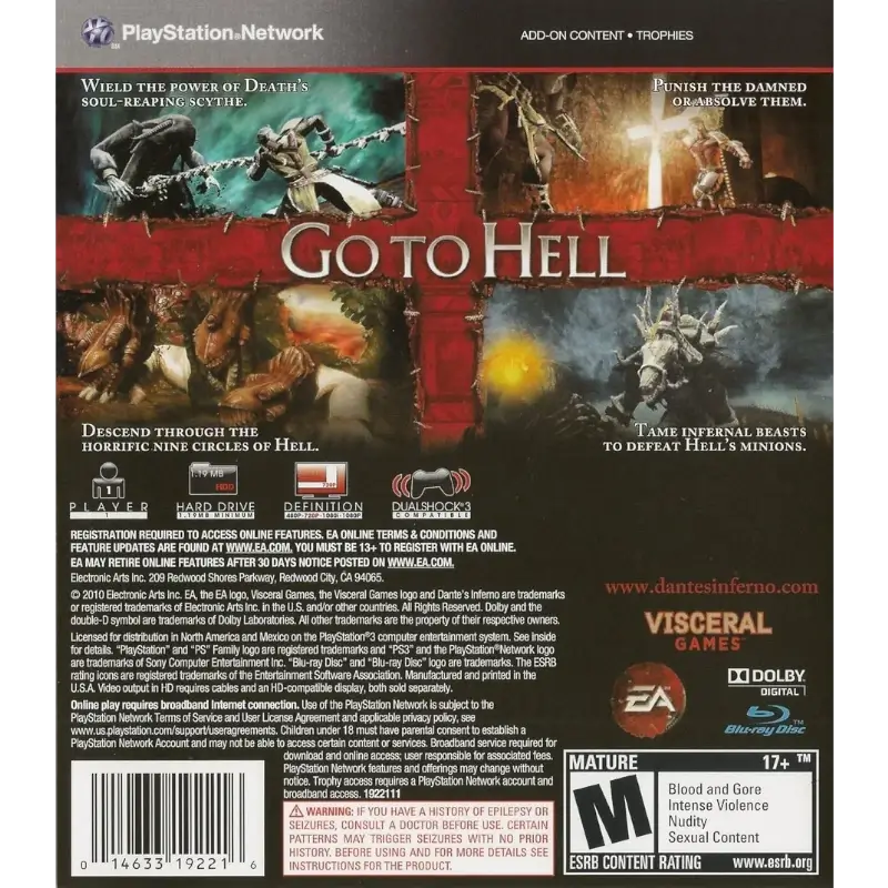 DANTE'S INFERNO PS3 - Image 3