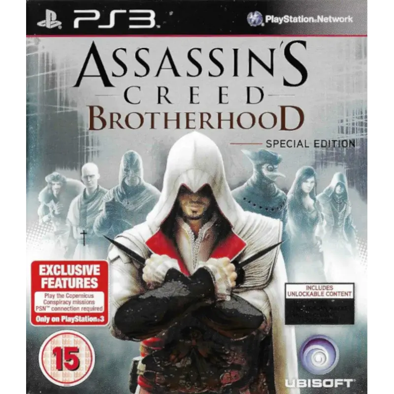 ASSASSIN'S CREED BROTHERHOOD PS3 (SPECIAL EDITION)
