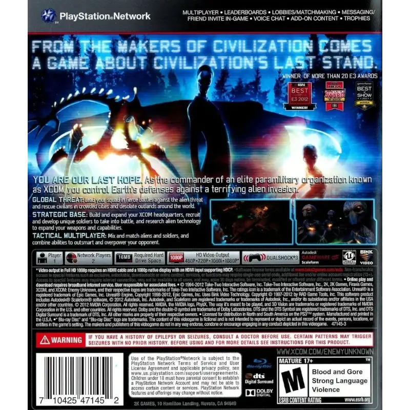 XCOM ENEMY UNKNOWN PS3 (SEMI-NOVO) - Image 4