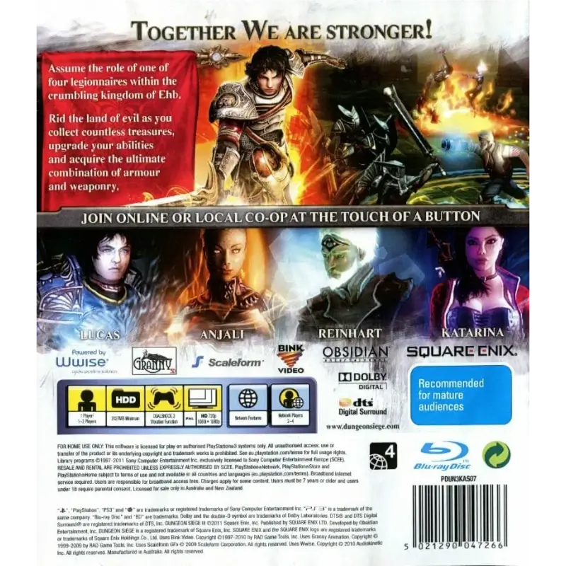 DUNGEON SIEGE III PS3 (SEMI-NOVO) - Image 4