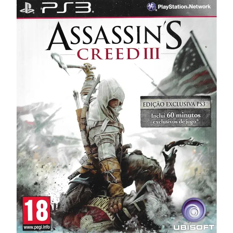ASSASSINS CREED III PS3 (SEMI-NOVO)