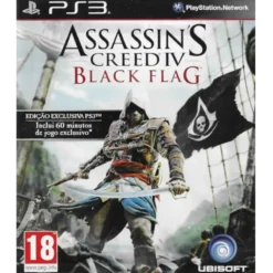 ASSASSIN'S CREED IV BLACK FLAG PS3 (SEMI-NOVO)
