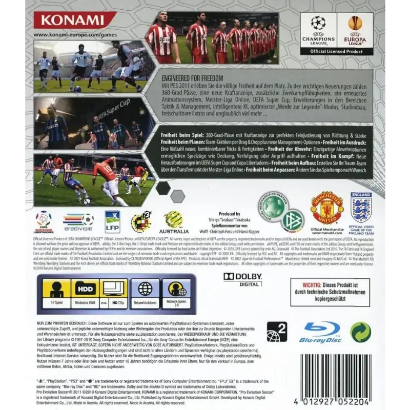 PRO EVOLUTION SOCCER 2011 PS3 (SEMI-NOVO) - Image 5