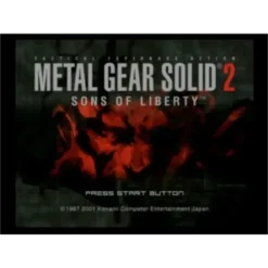 METAL GEAR SOLID 2 PS2 1