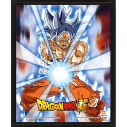 QUADRO LENTICULAR DRAGON BALL SUPER (ULTRA INSTINCT KAMEHAMEHA)