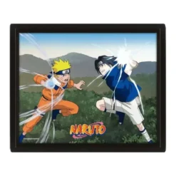 QUADRO LENTICULAR NARUTO (A CLASH OF POWER)
